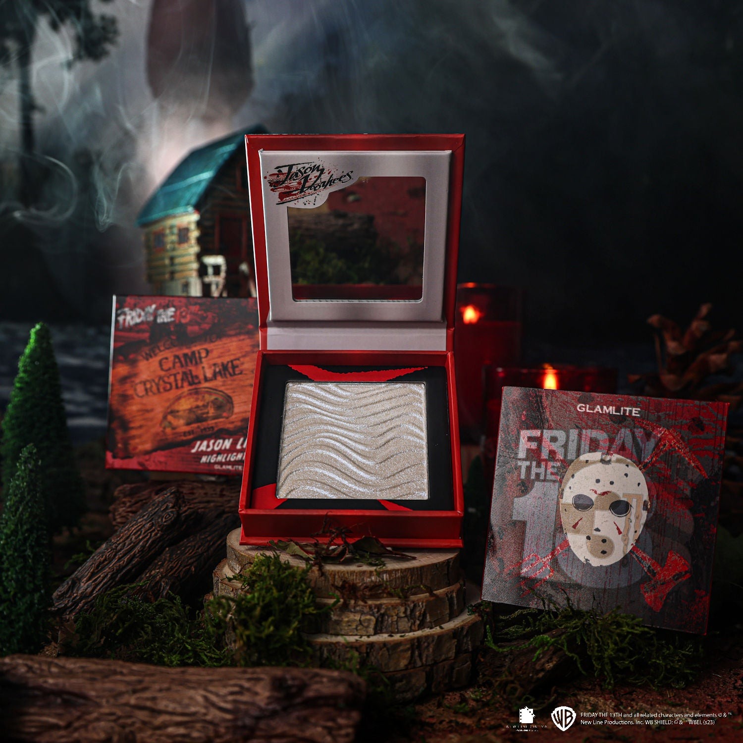 Glamlite - Friday the 13th x Glamlite "Jason Lives" Highlighter Make-up Face Powder - Multicolours
